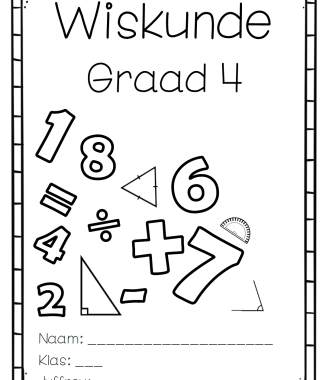 Graad 4 wiskunde werkkaarte KWARTAAL 3