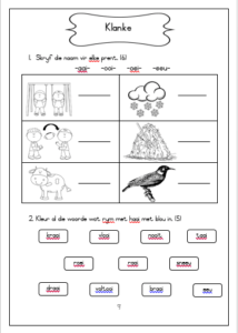 Graad 2 assesserings KWARTAAL 2: Afrikaans Huistaal + English FAL ...