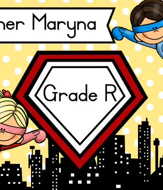 Superhero Classroom Theme 2025-2029