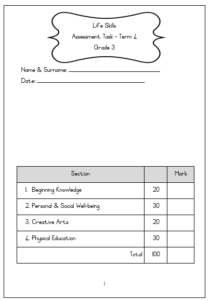 grade 3 life skills term 4 juffrou 911