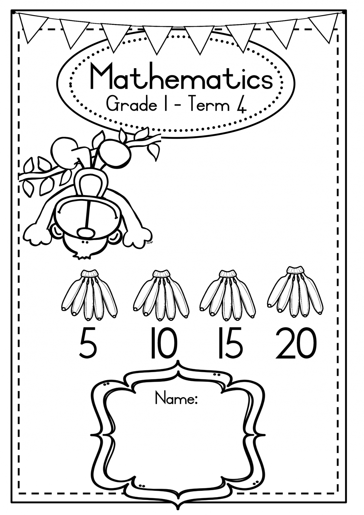  Grade 1 Mathematics Workbook TERM 4 Juffrou 911