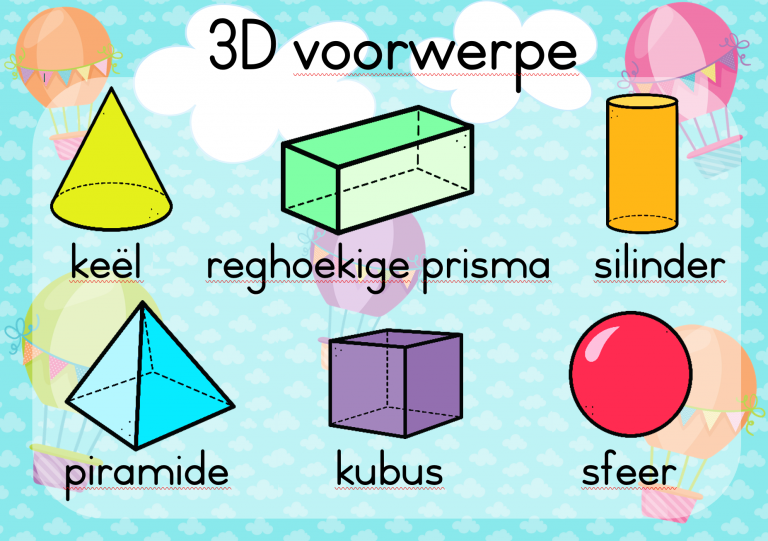 Lugballon 3d Voorwerpe - A3 - Juffrou 911