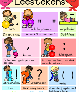 A3 Monster leestekens