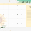 A3 Table calendar sunflower 2025 - Image 6