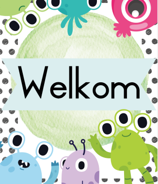 Monster Klaskamertema - Groot pakket