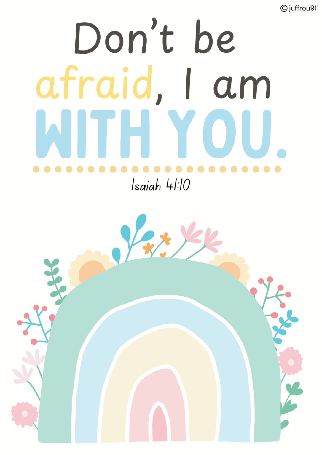 🎁Bible posters - Juffrou 911