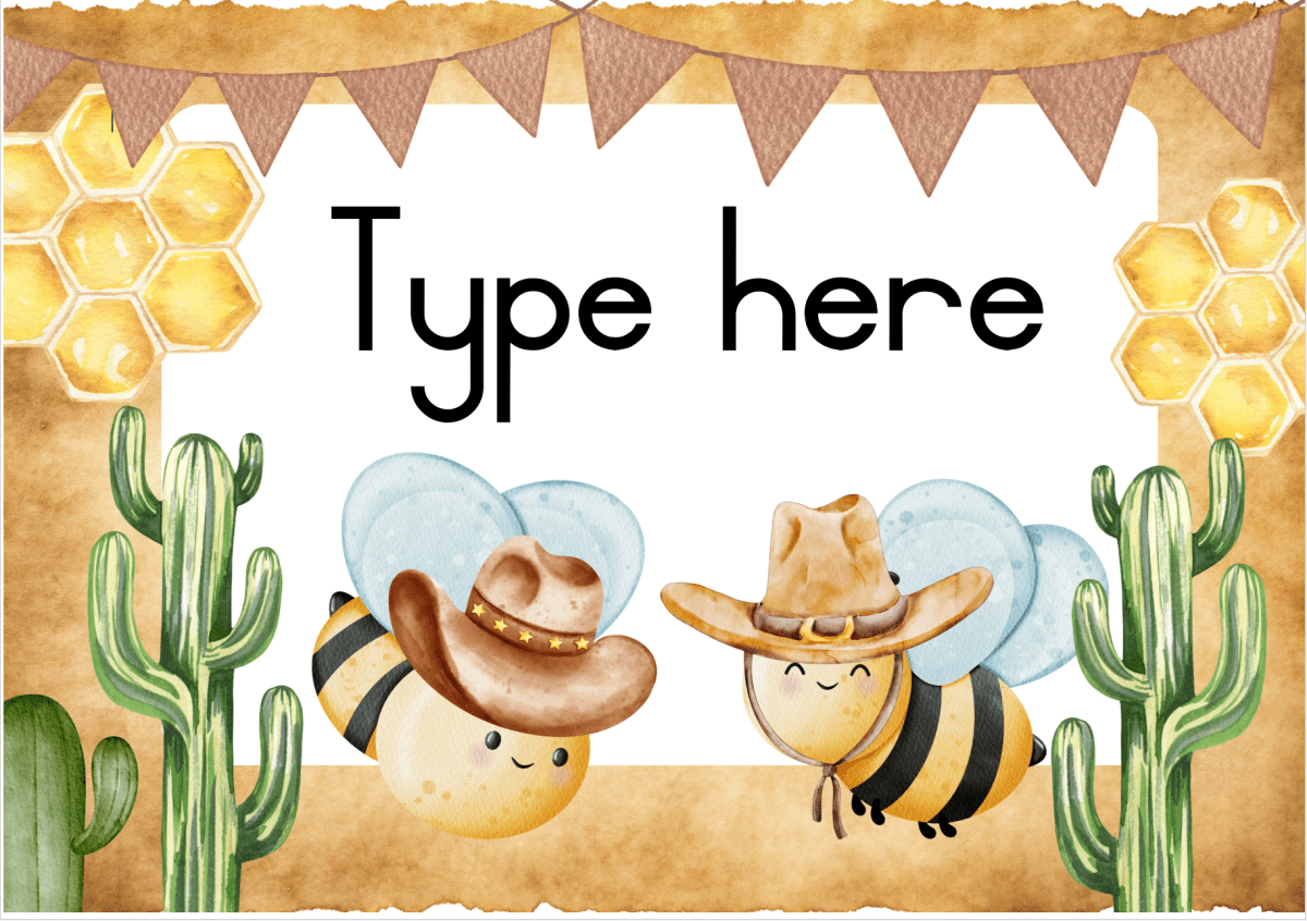 Cowboy Bee Theme - Image 26
