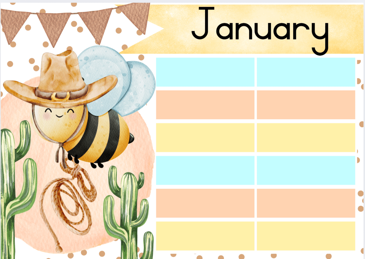 Cowboy Bee Theme - Image 5