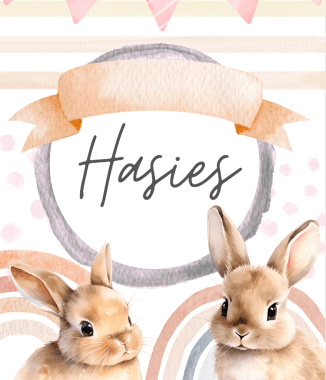 Hasies en Reënboë
