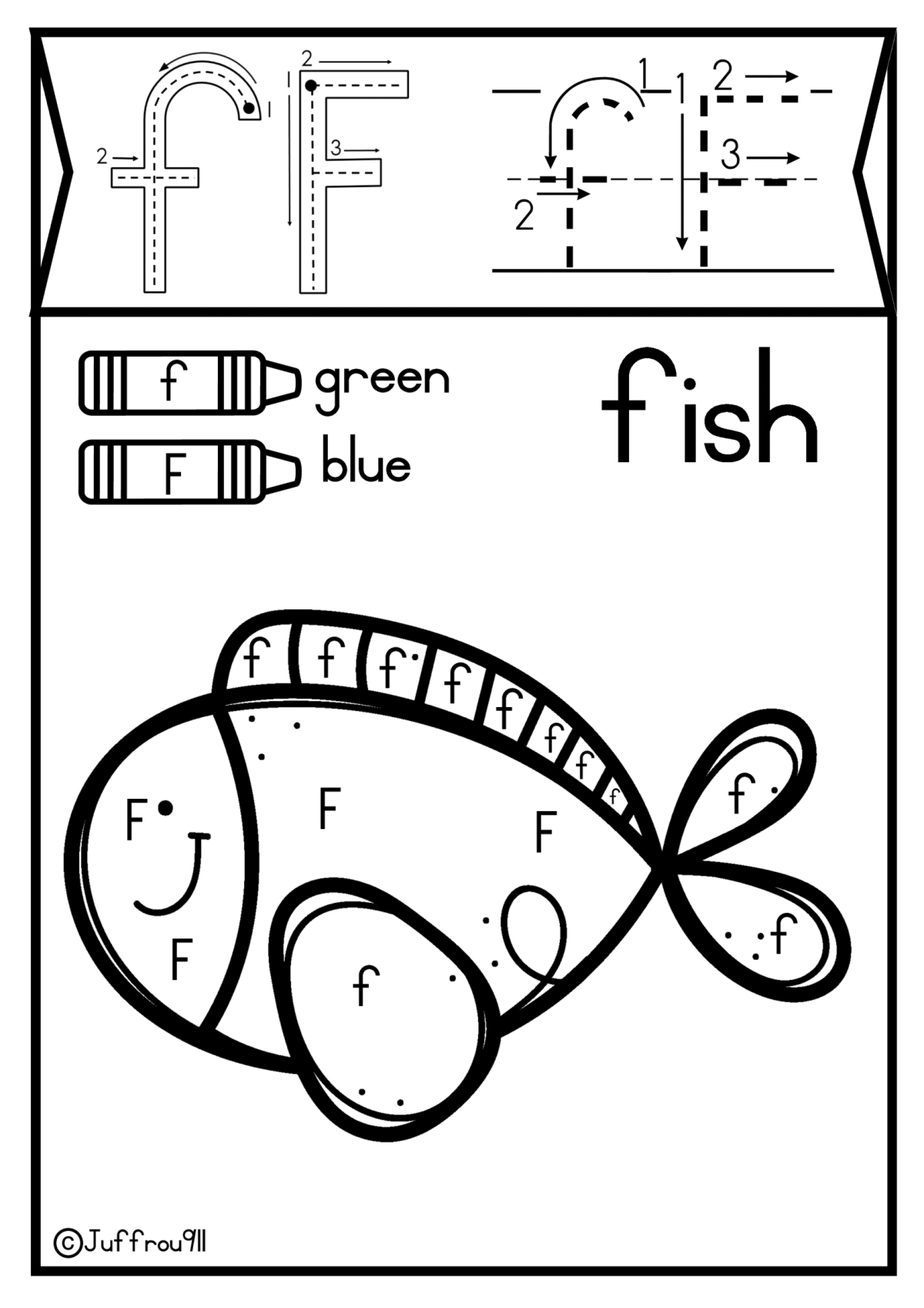 Lowercase and Capital letters colouring workbook a-z - Image 4