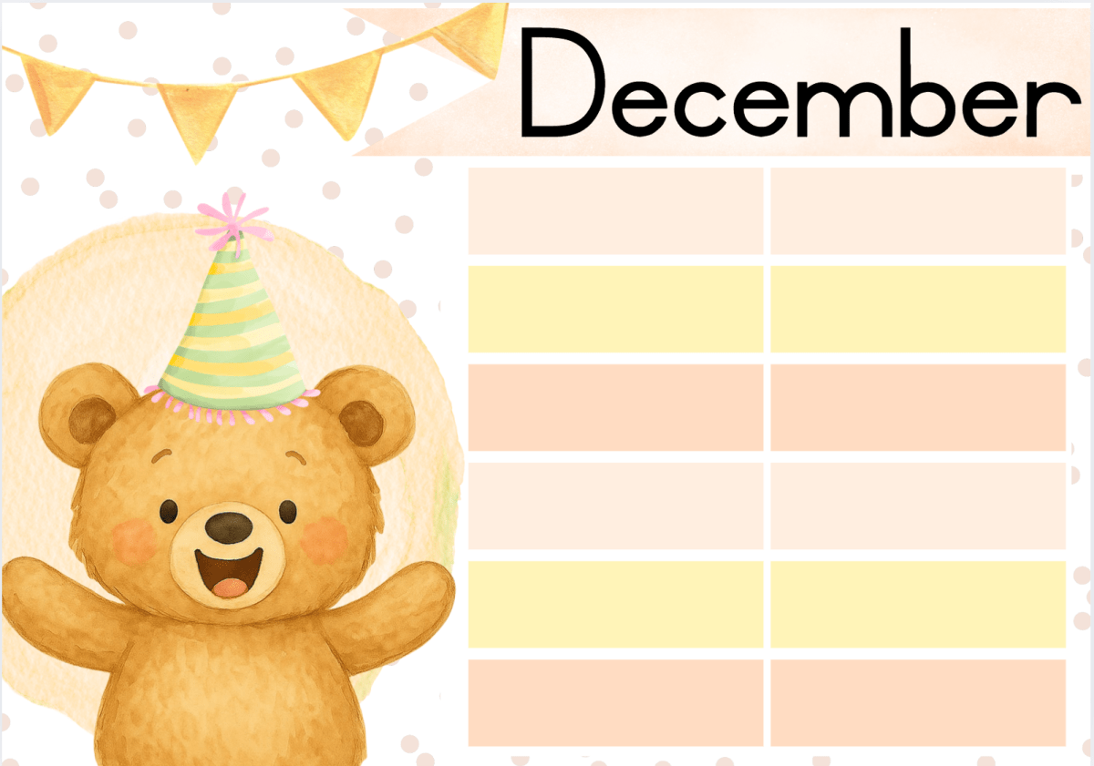 Bear theme 2025-2027 - Image 11