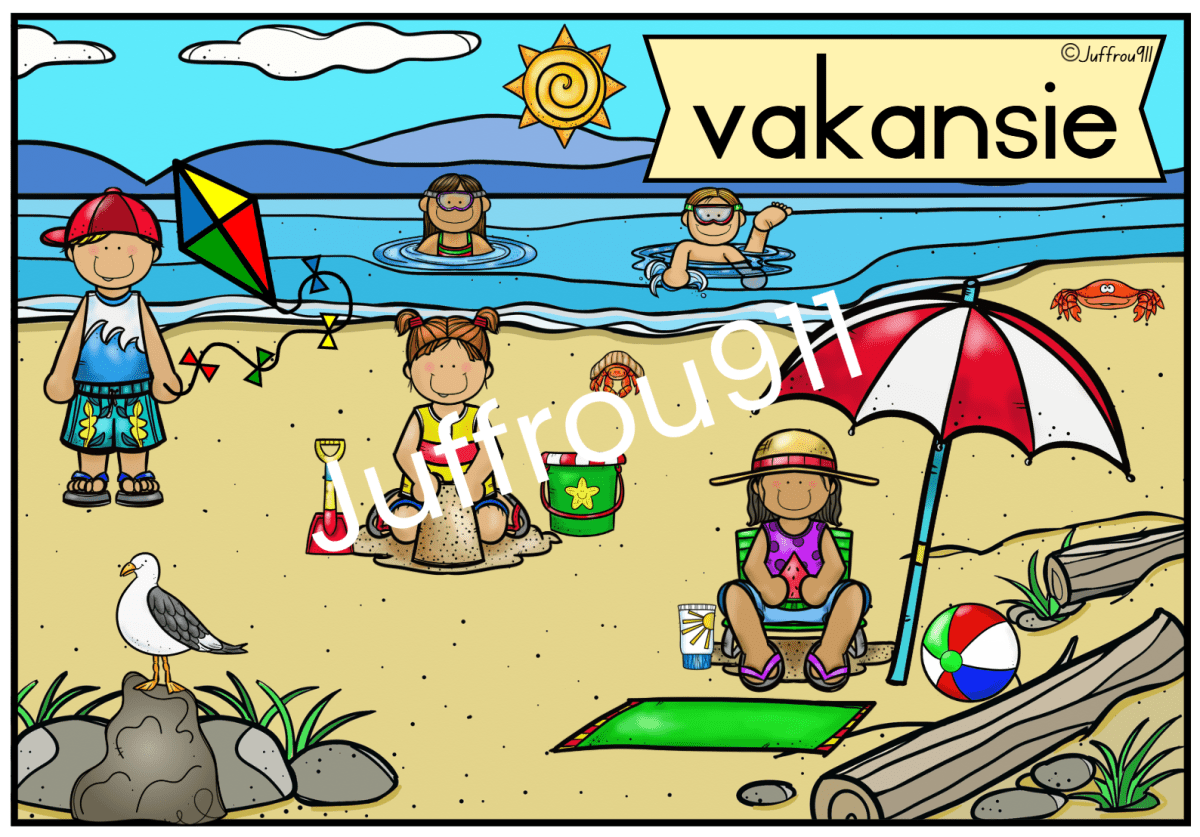 Prentebespreking: Vakansie by die see 🌞🏖️