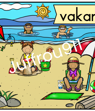 Prentebespreking: Vakansie by die see 🌞🏖️