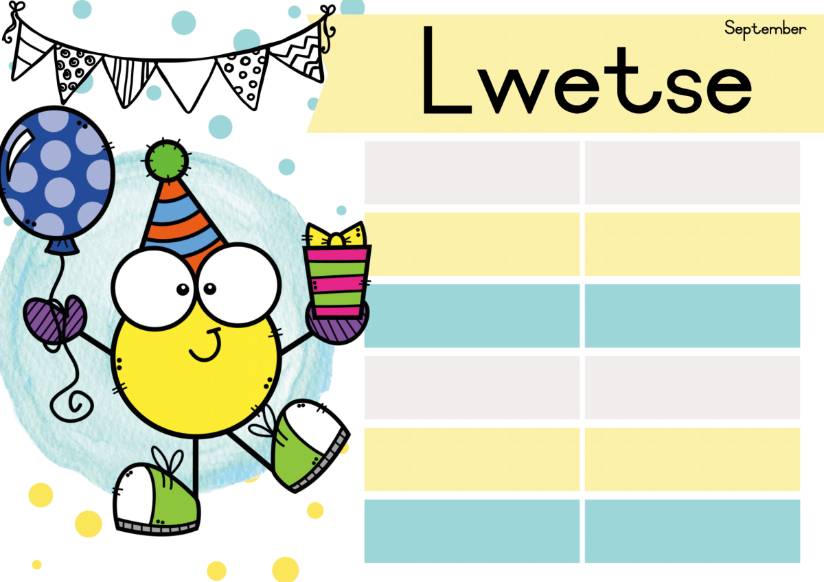 Sesotho Birthday posters TYPE 2 - Image 2
