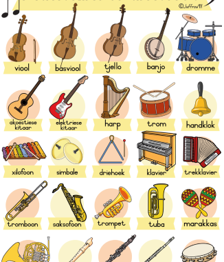 Musiekinstrumente A3