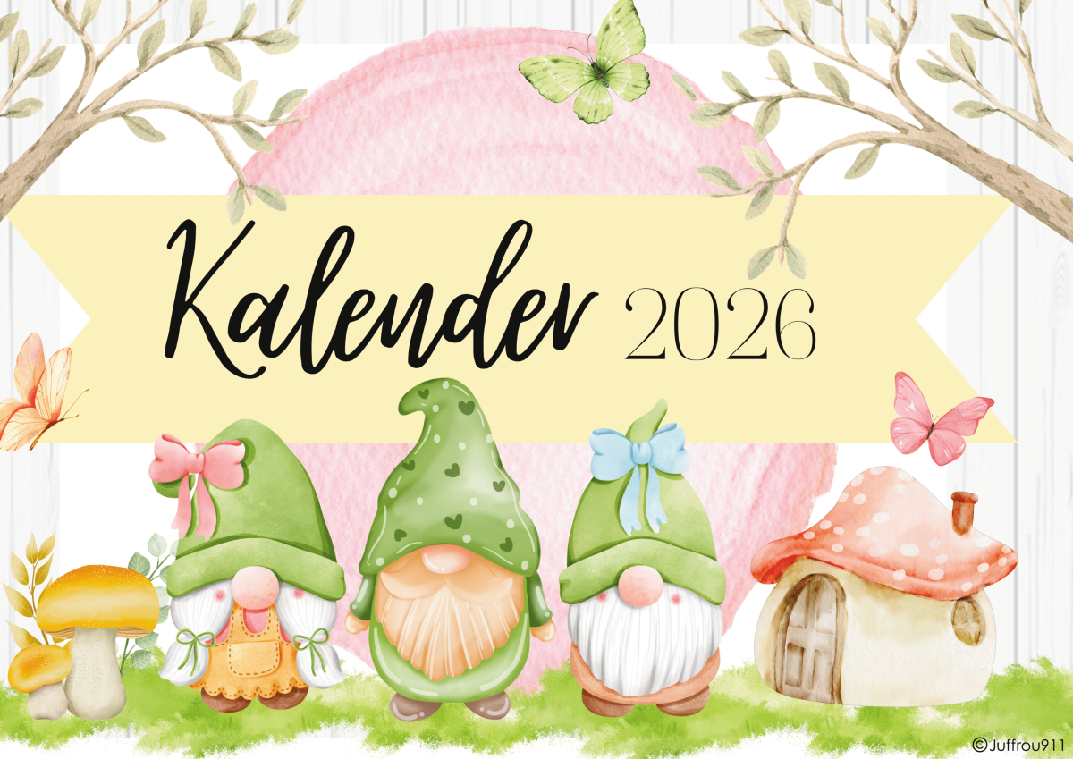 Gratis Kabouter Kalender 2026