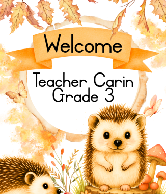 🦔Hedgehog Classroom Theme🧡💛