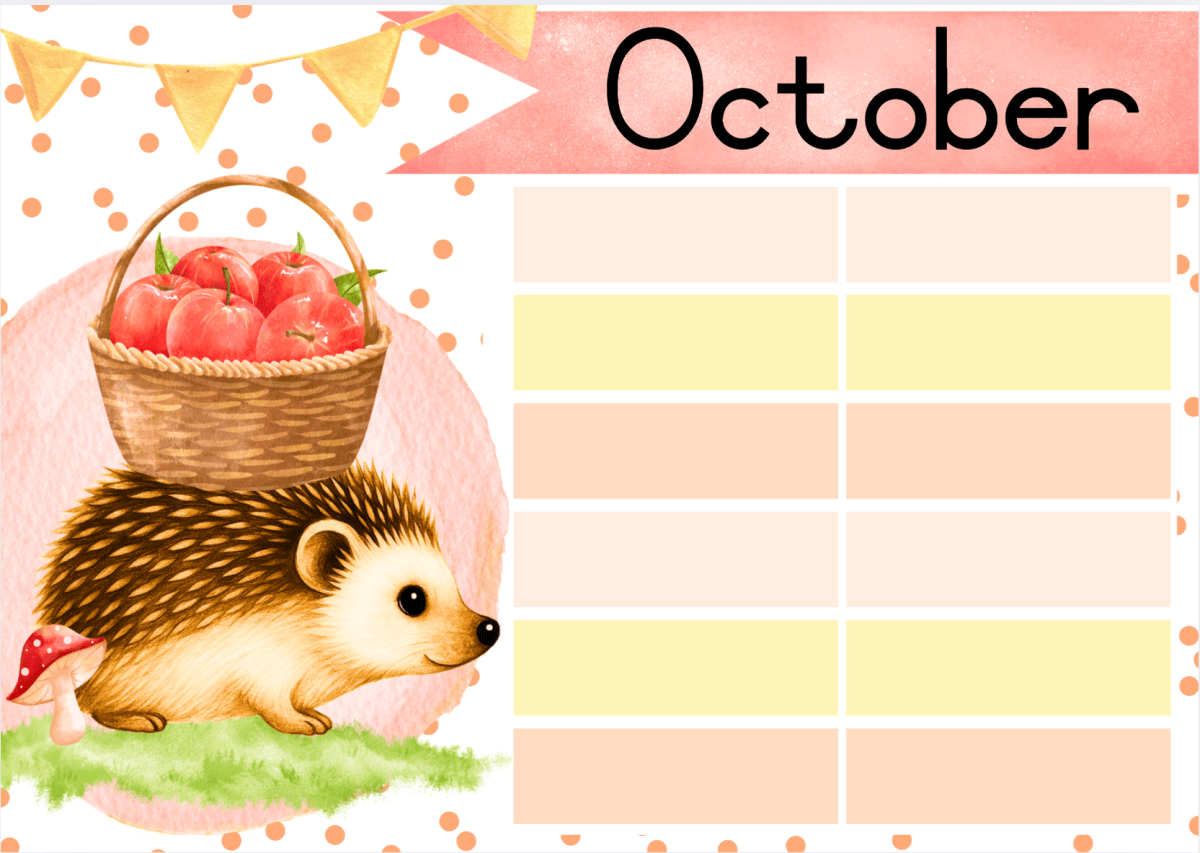 🦔Hedgehog Classroom Theme🧡💛 - Image 41