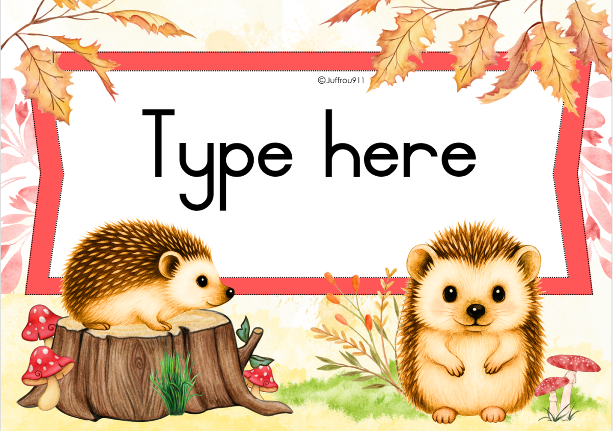 🦔Hedgehog Classroom Theme🧡💛 - Image 23