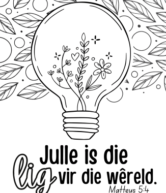 A4 Bybel Inkleurprente