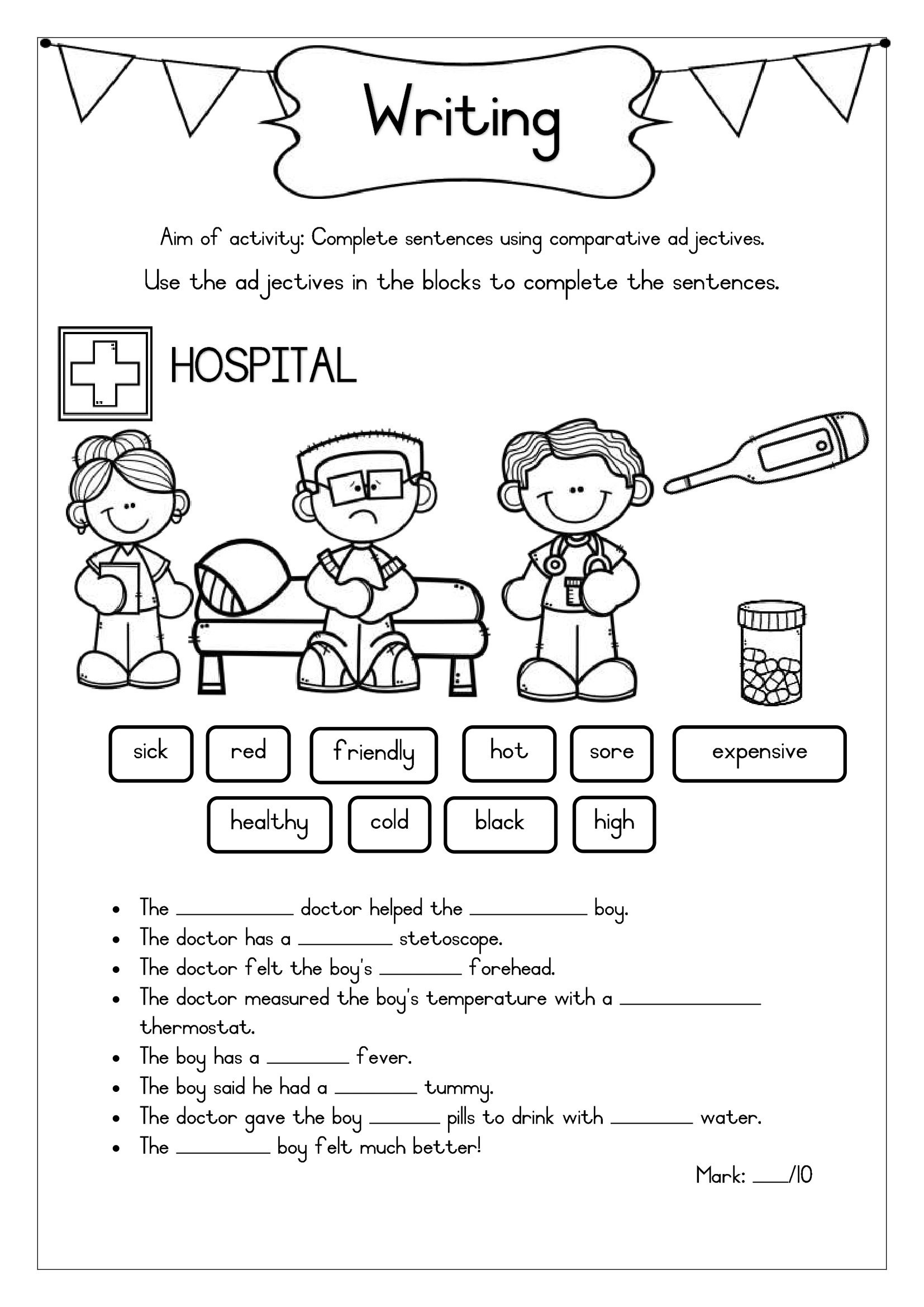 Grade 3 Writing Activity - Term 4