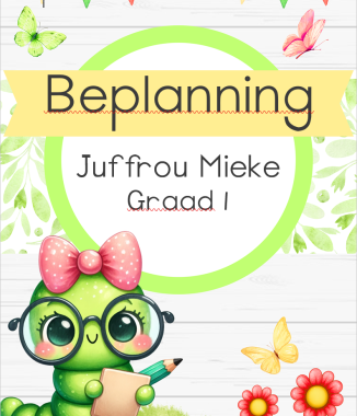 A4 Editable Cover Pages - Worm theme