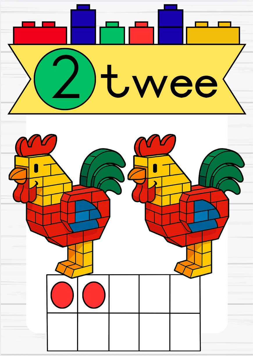 Plaasdiere Blokkies Klaskamertema - Image 3