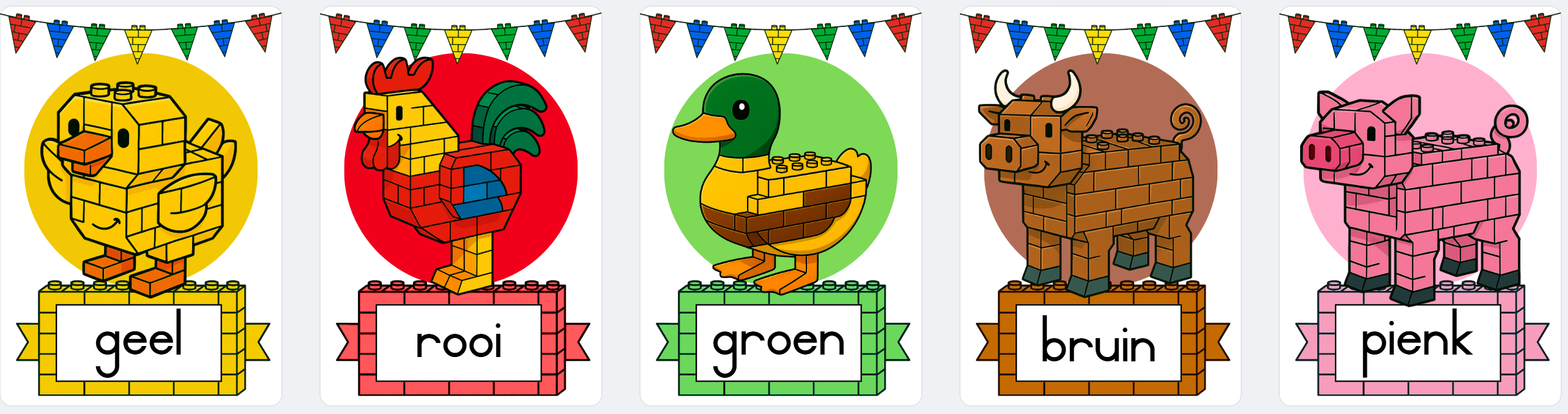 Plaasdiere Blokkies Klaskamertema - Image 7