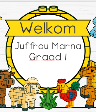 Plaasdiere Blokkies Klaskamertema