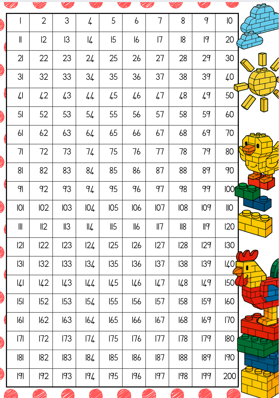 Plaasdiere Blokkies Klaskamertema - Image 16