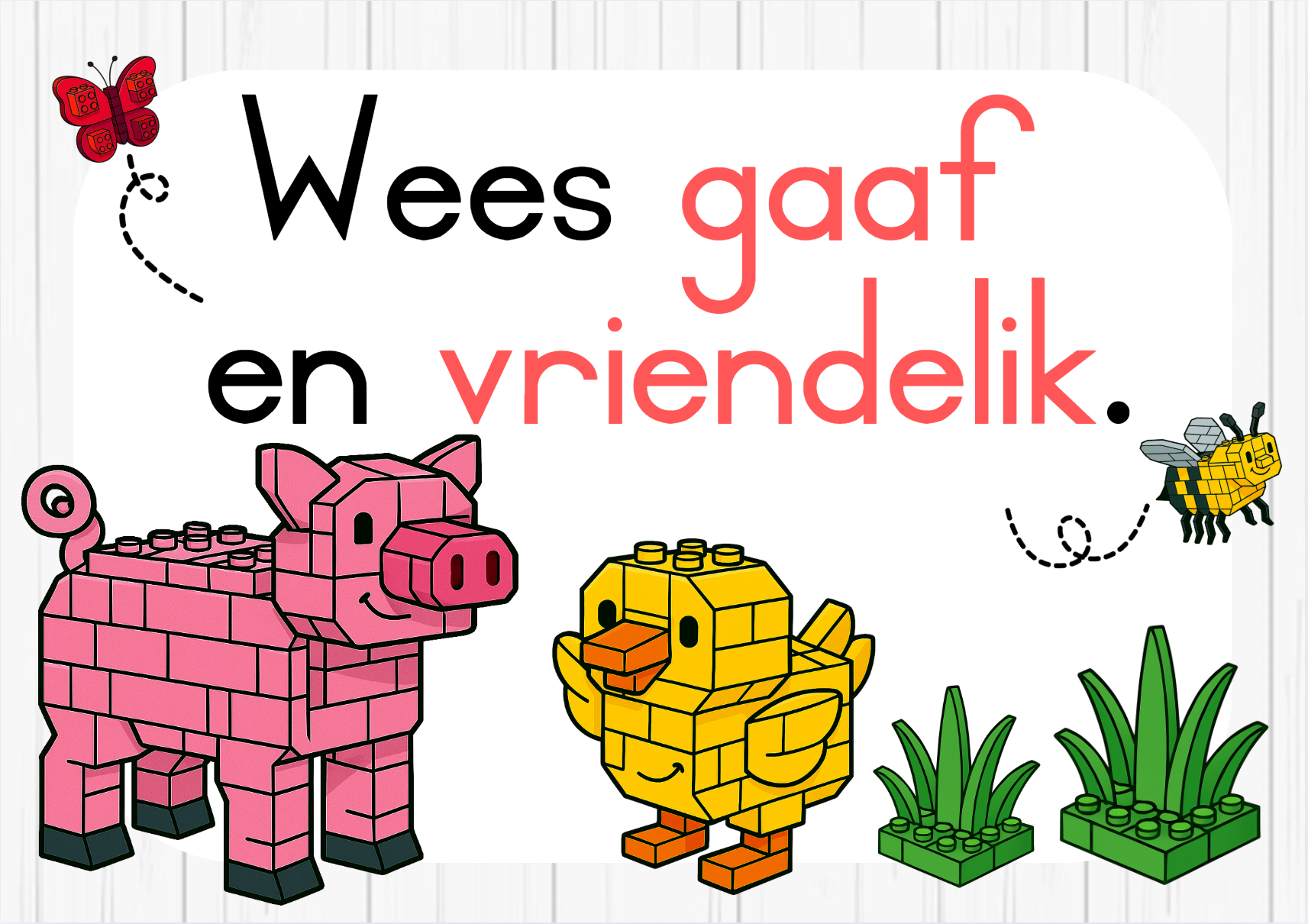 Plaasdiere Blokkies Klaskamertema - Image 24