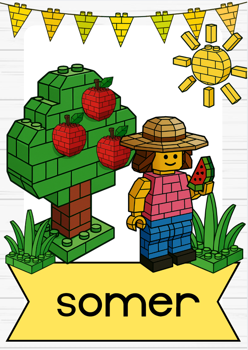 Plaasdiere Blokkies Klaskamertema - Image 29