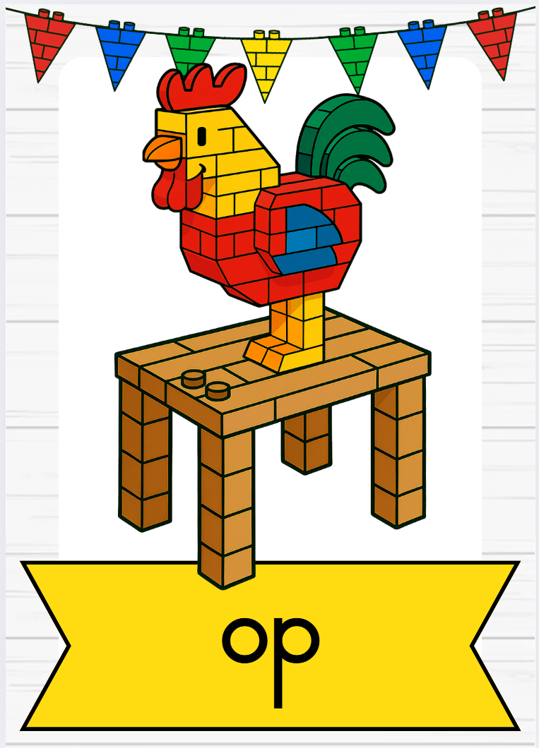 Plaasdiere Blokkies Klaskamertema - Image 32