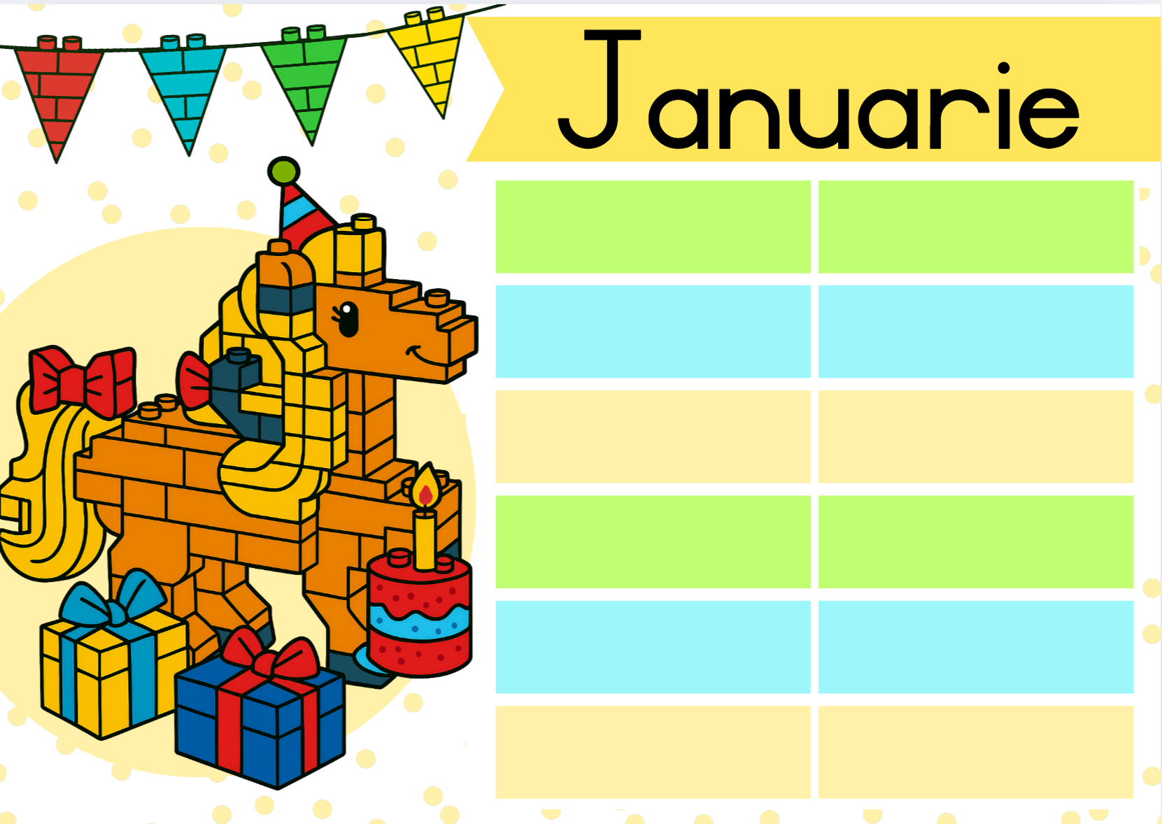 Plaasdiere Blokkies Klaskamertema - Image 35