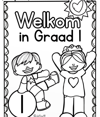 Welkom in Graad 1 boekie A4