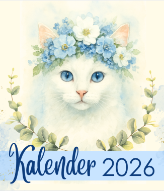 A3 + A4 Kat Tafelkalender 2026