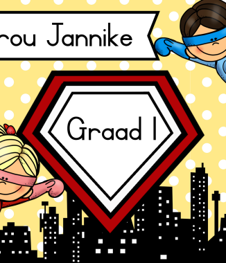 Superheld Klaskamertema