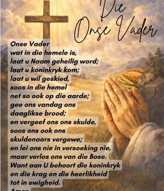 Die Onse Vader - A3 en A4 grootte