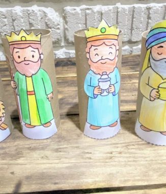 Kuns/Art: Jesus se Geboorte - Jesus Nativity Scene