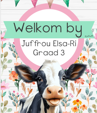 Koei tema - Afrikaanse muurkaarte