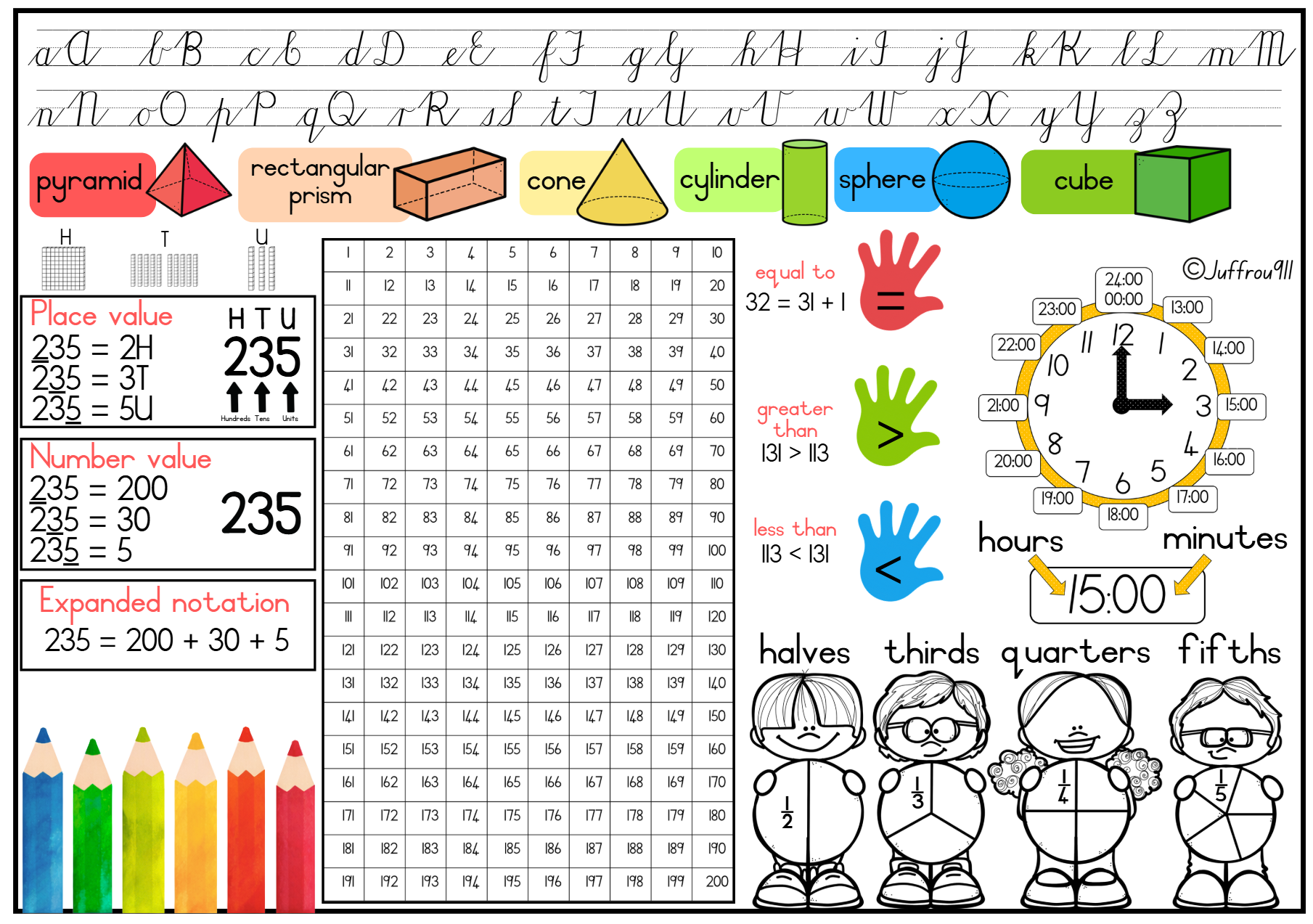 Colourful Theme - Hands and Pencils - Image 35