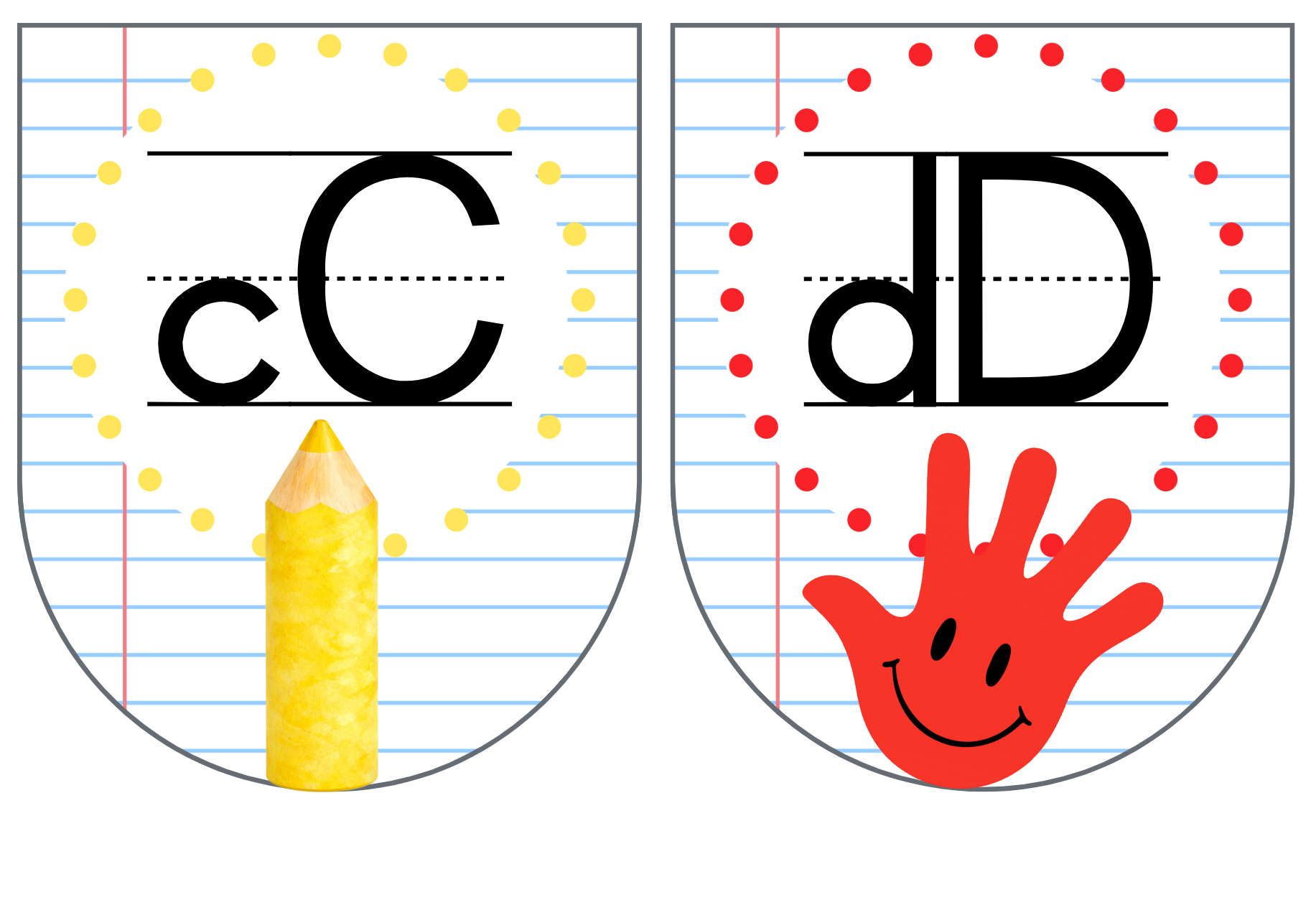 Colourful Theme - Hands and Pencils - Image 44